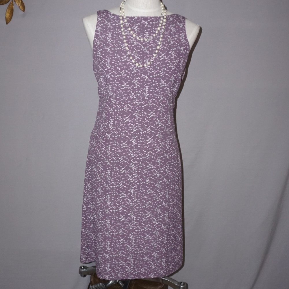 NWT J. Crew Plum Rayon Dress - Size 6